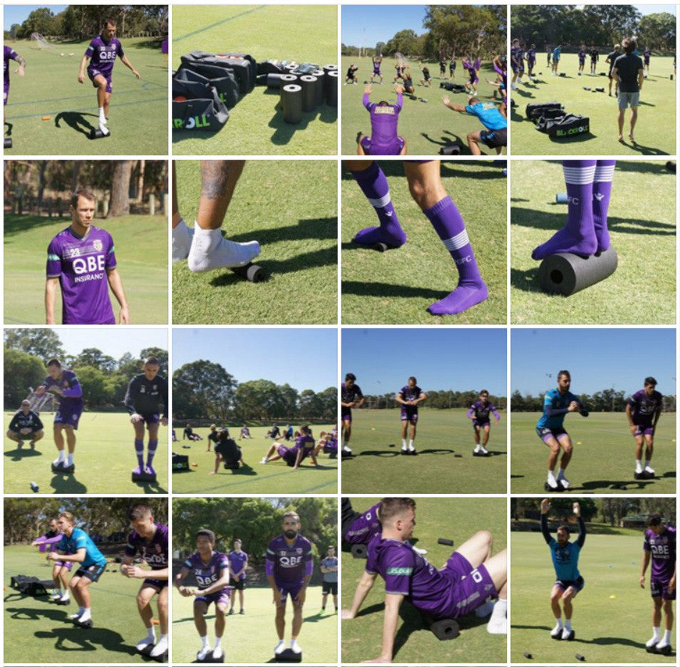 Perth Glory FC - BLACKROLL activation session