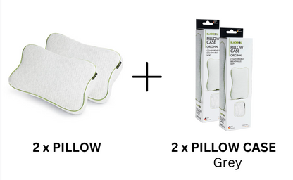 BLACKROLL® RECOVERY PILLOW DUO PACK | 2x memory foam pillows + cases