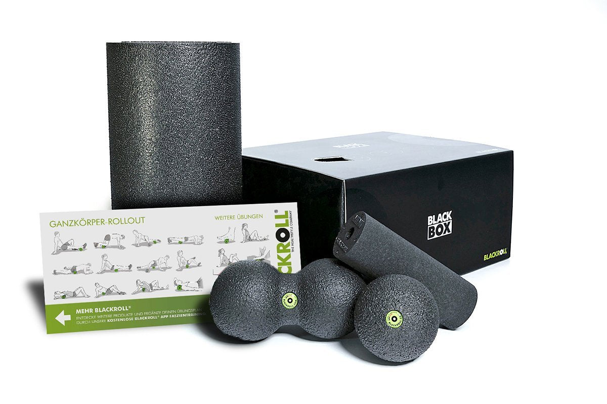 Blackroll set, foam roller set, peanut ball, ball, mini foam roller, set, BLACKBOX