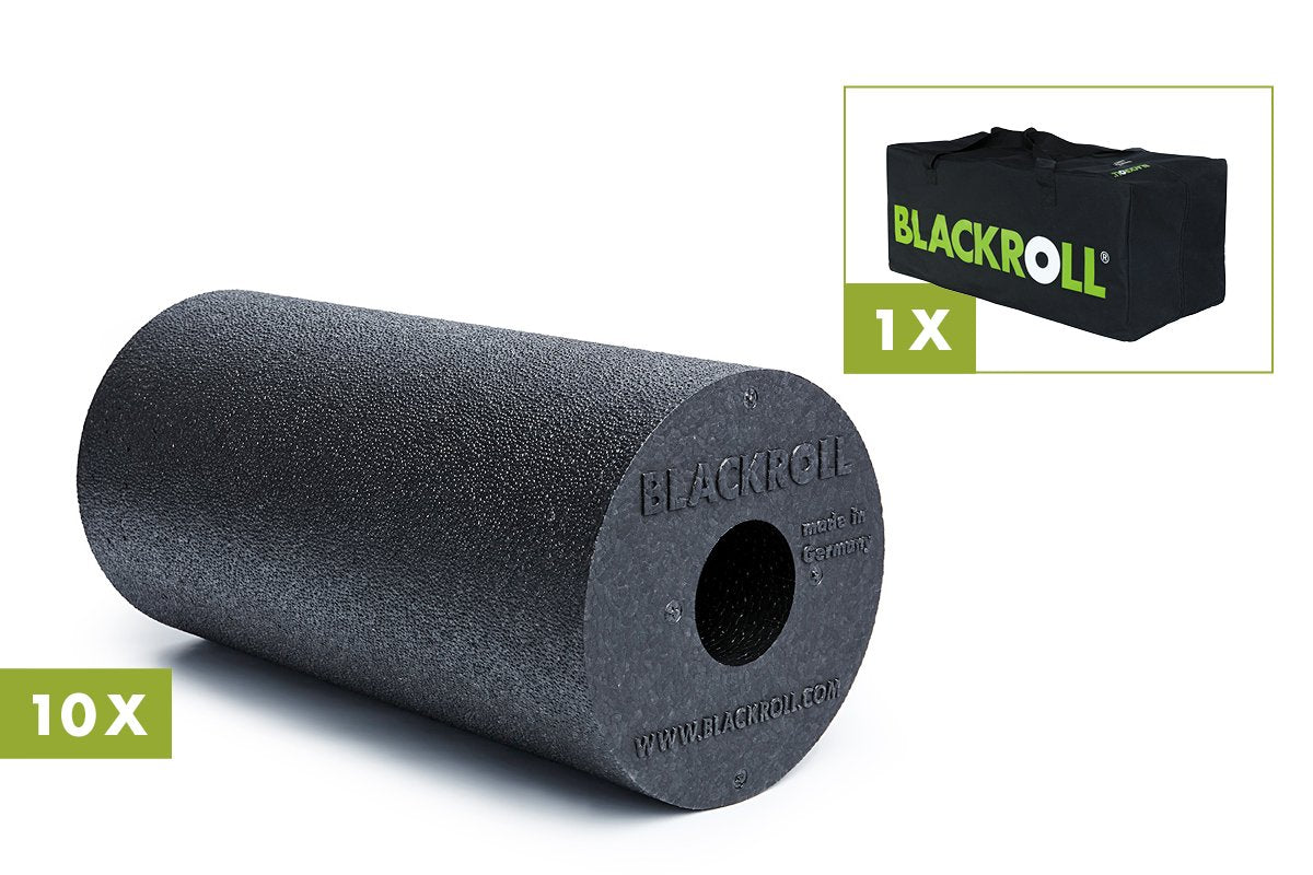 BLACKROLL® Trainer Bag SET including 10x BLACKROLL Standard